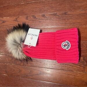 Moncler Pink Beanie